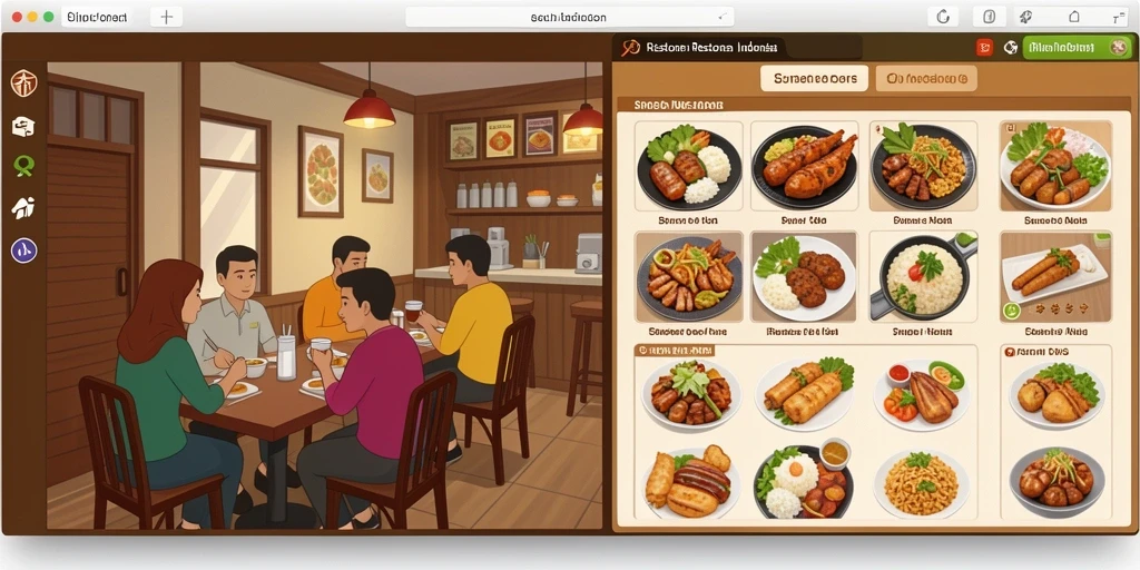 Menu navigasi yang sederhana dan mudah digunakan.