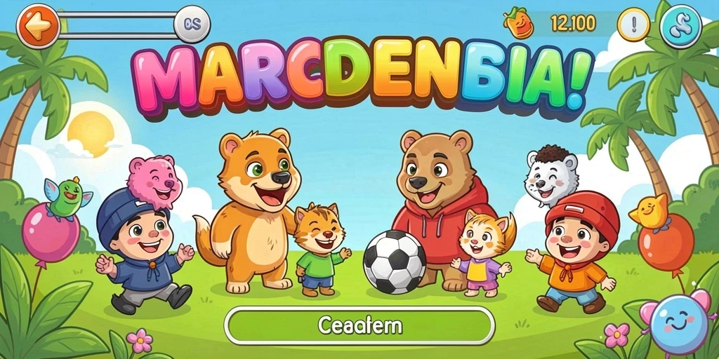 Screenshot menunjukkan pertempuran yang seru di dalam game.
