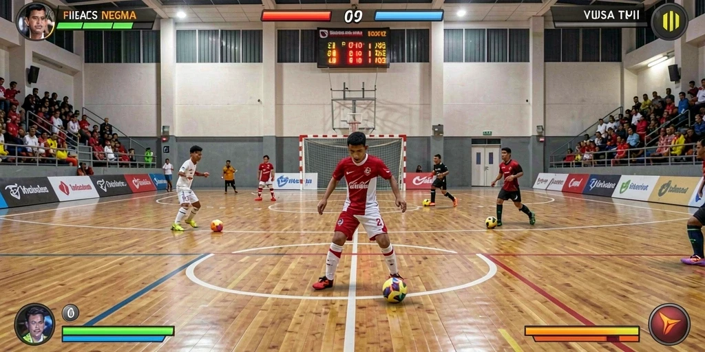 Fitur multiplayer yang memungkinkan bermain dengan teman.