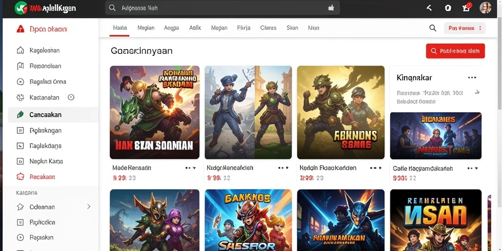 Desain tema slot yang berwarna-warni dan penuh energi.