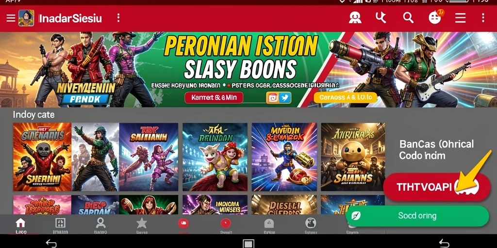 Momen seru saat bermain dengan teman secara online.